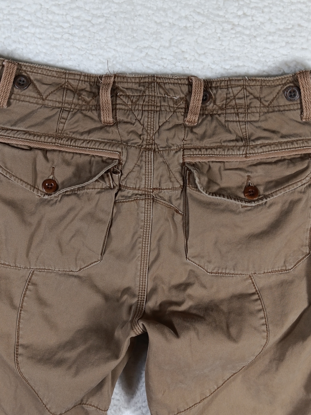 Vintage Polo Ralph Lauren Pants Mens 32x32 Tactical Cargo Paratrooper Lined - Picture 10 of 16
